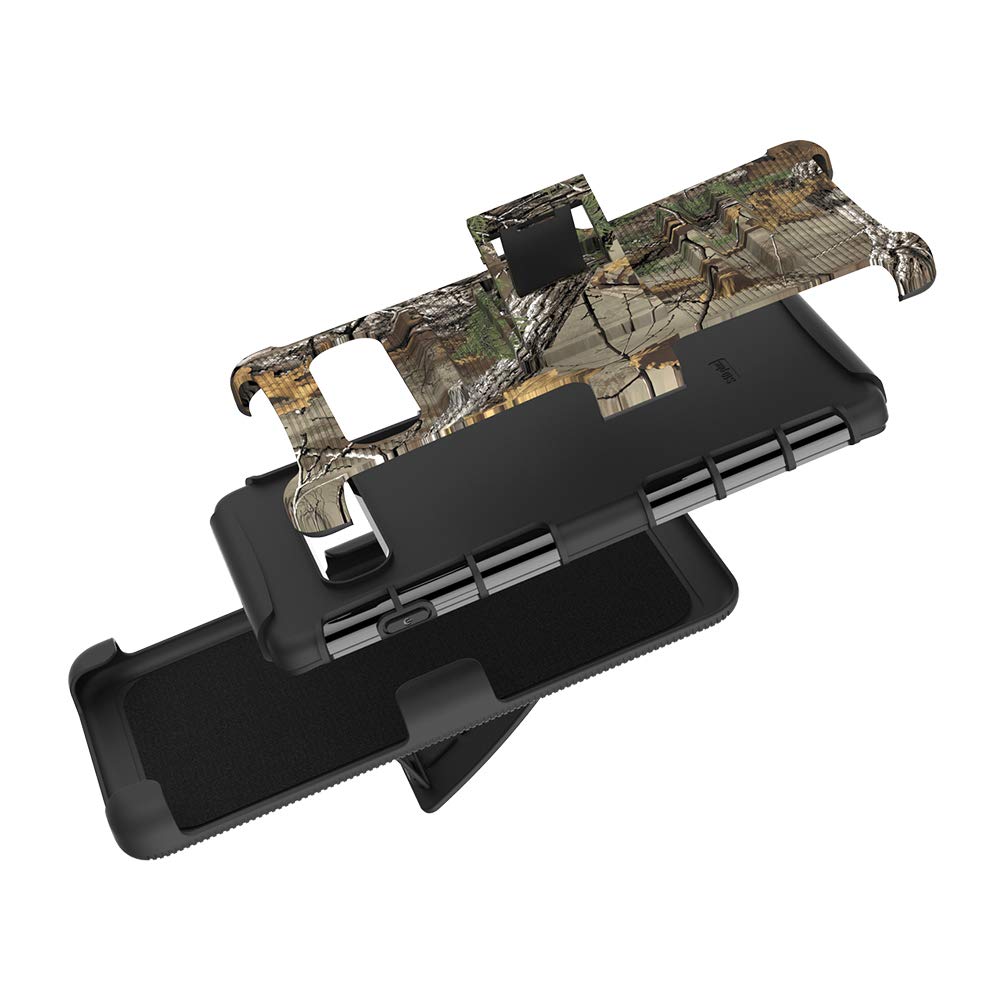 Samsung S10e Case, Shockproof Heavy Duty Rugged Locking Swivel Holster Belt Clip Kickstand Magnetic Full Body Hard Armor Protective Shell Phone Cover Case for Samsung Galaxy S10e