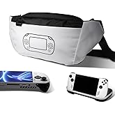OPTOSLON Rog Ally Carrying Case Compitable with ASUS ROG Ally Gaming Handheld and Accessories, Sling Bag Fit Orignial Stand and AC Adapter for Travel and Storage with a Screen Protector