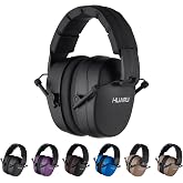 HUARUI Safety Earmuffs for Ear Protection SNR 29 dB Noise Cancelling Ear muff Shooting Hunting Construction Noise Reduction