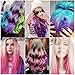 Temporary Bright Hair Chalk Set - Ovinm Non-Toxic Metallic Glitter for All Hair Colors- Built in Sealant, 6 Colors