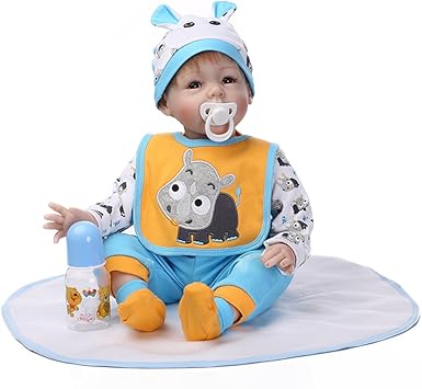 Mineequ 22 Realiste Bouche Ouverte Silicone Vinyle Reborn Bebe Poupees Petite Girafe Nouveau Ne Poupee Photographie Formation Amazon Fr Jeux Et Jouets