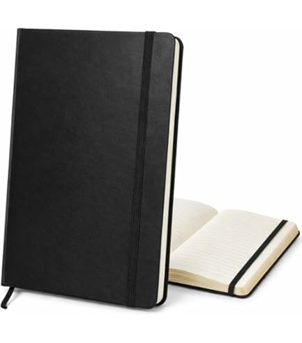 Notebooks Montblanc Fine Stationery #146 Slim, Preto, Em branco