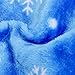 MrXLWhome Christmas Tree Skirts Blue 36inches, Blue and White Holiday Tree Skirts, Christmas Tree Decorations Skirts 36inches Blue