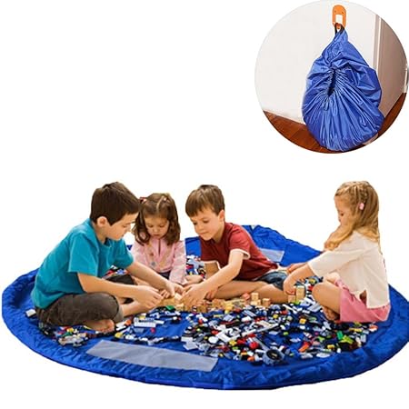 Tomkity Tappetino Per Giochi Semplici Sacco Di Raccolta Per Giocattolo Vari