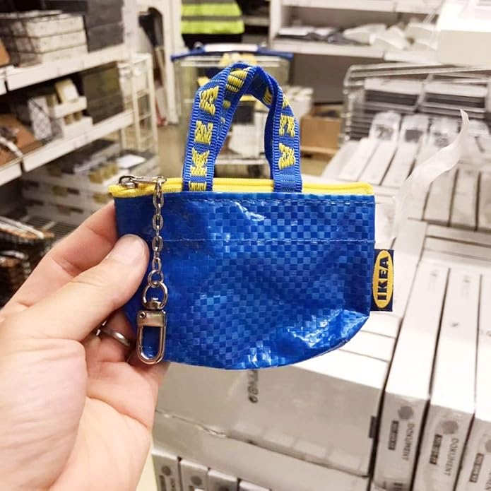 blue coin purse