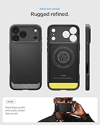 Spigen for iPhone 17 Pro Max Case, Rugged Armor