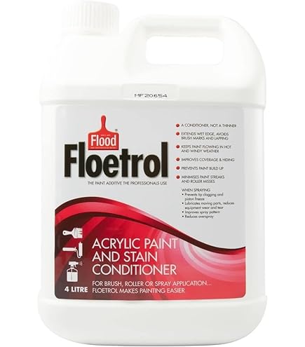 Amazon.com: GROVE Flood Floetrol Additive with Linzer Paint