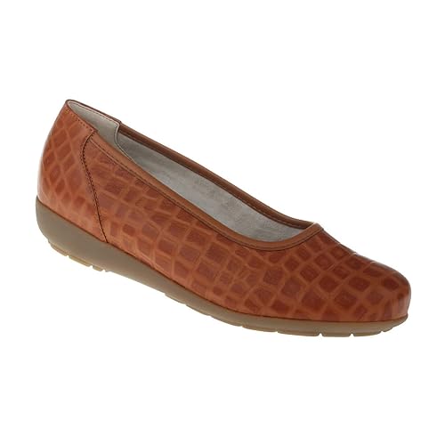 Natural Feet Damen Ballerina | Echtes Hirschleder | Weite H | Hallux geeignet