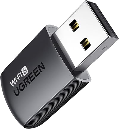 UGREEN AX900 WiFi 6 Adapter USB Wireless Dual Band 5GHz 2.4GHz PC Laptop