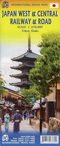 Download Japan West and Central railways and roads 2018 PDF