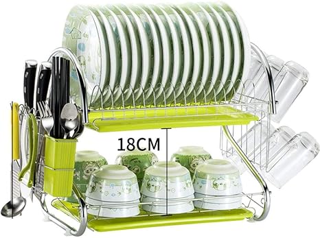 Amazon.de: Metall Küchenregal Geschirr Aufbewahrungsregal Geschirr