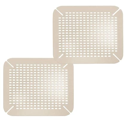 Protège-évier Rayen M 27.5x32cm - Antidérapant, Trous De Drainage, Vert | Protection Vaisselle