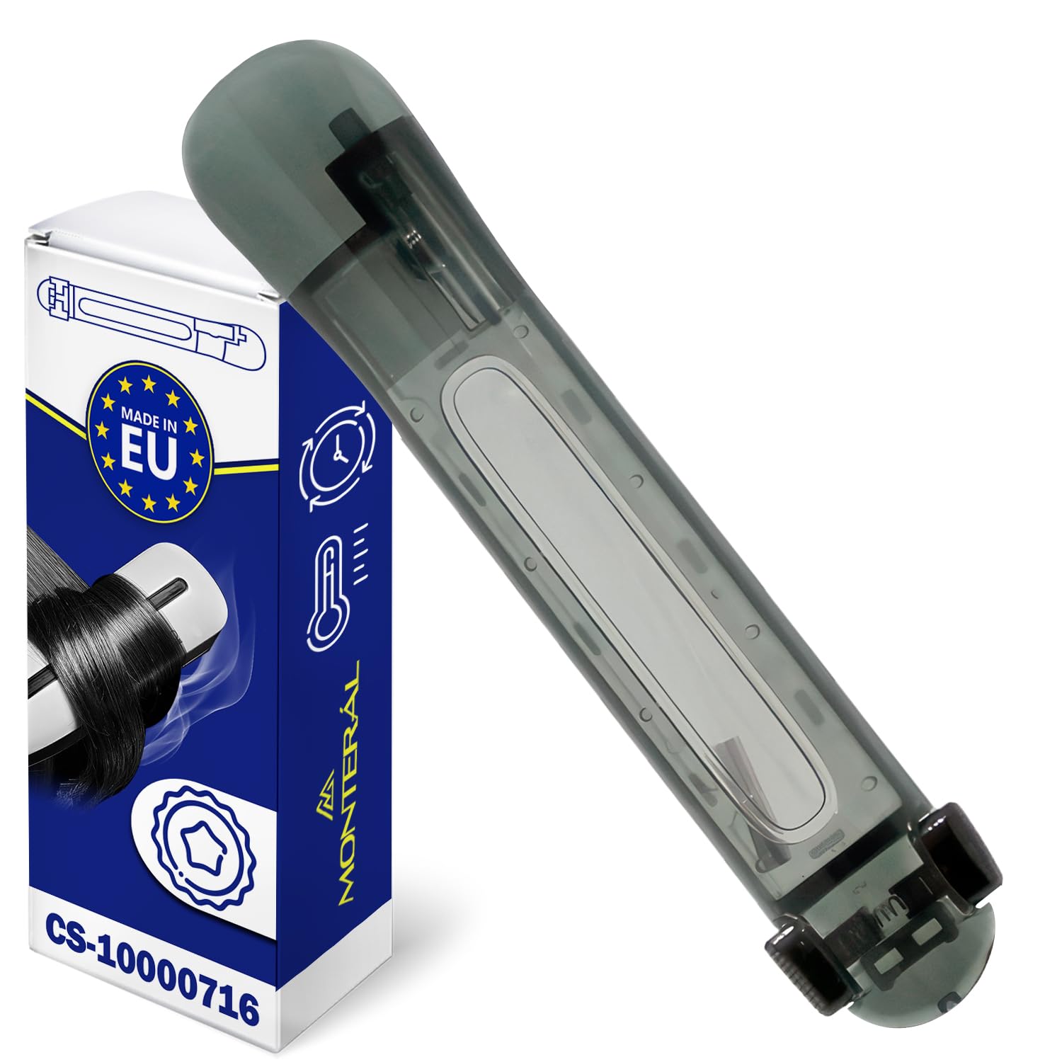 Water Tank for the Steam Hair Straightener with the Original Code CS-10000716 for Rowenta Steampod 3 - Made in EU - Warranty 10 Years - MONTERAL