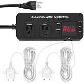 Auto Top Off System, Oritis Water Refiller Water Level Controller Automatic Water Change for Aquarium Fish Tank Swimming Pool Saltwater Freshwater, Sump Pump Pits