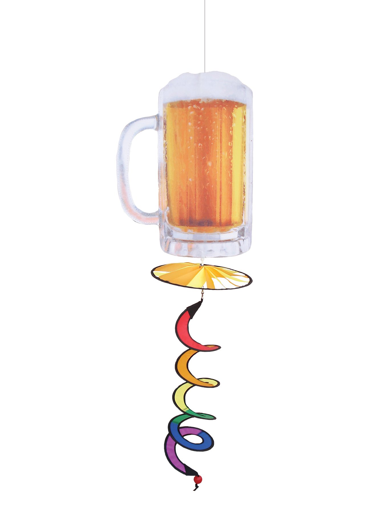 In the Breeze It's 5 O'Clock Everywhere Beer Mug Drink Spinner