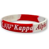 Greek Underdog Kappa Alpha Psi Silicone Bracelet