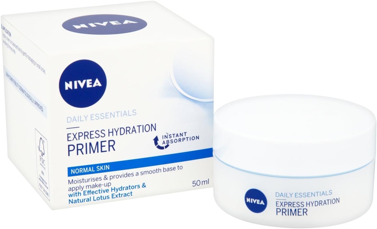 Nivea Daily Essentials Express Hydration, Primer per pelli normali e