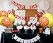 Back to School Decoration Balloon, Happy First Day of School Sign 1st Preschool Photo Prop for Kindergarten Classroom Welcome Teacher Student Party Favors Supplies Decor 100 Pack with 12