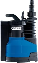 Draper 400W Portable Submersible Water Pump 9000 l/h with Float Switch view 2