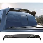 MUTUSAISI Rear Window Spoiler Wing for Ford F-150 2015-2020 Accessories | XL, XLT, Raptor, Limited, Lariat, Platinum, King Ranch, All Beds And Cabs, Sporty Appearance, Gloss Black, Tape Install