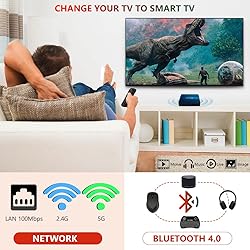 Android TV Box,【4GB RAM 64GB ROM】 QPLOVE Q8