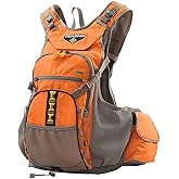 TENZING TZ BV16 Upland Bird Vest - Hydration Compatible Rip-Stop Blaze-Orange Vest-Pack with 14 Shot Shell Loops,13 Pockets