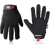 Glove Station Essential Work Gloves, Synthetic Leather | Essential Series, Heavy Duty Mechanic Work Gloves