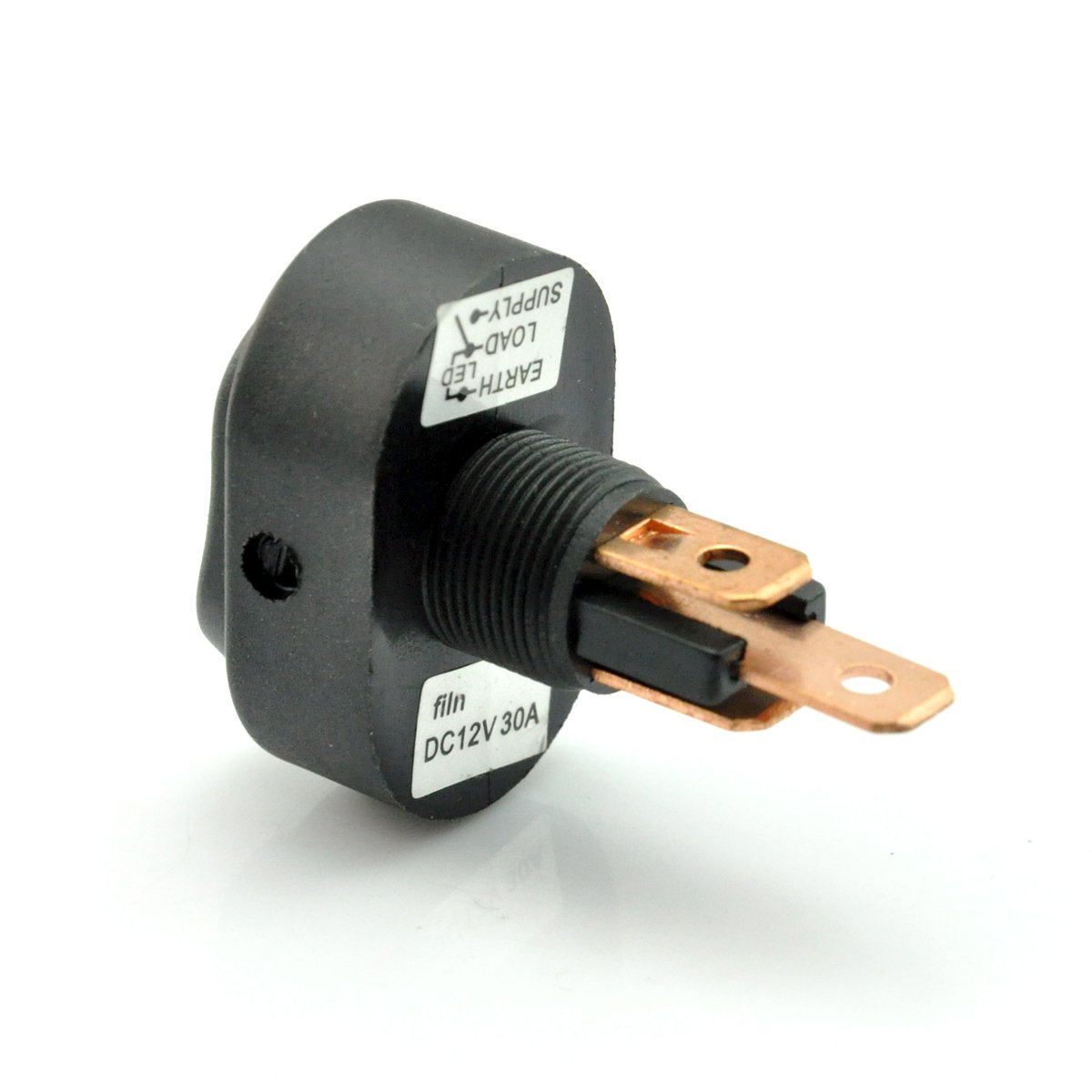 Amazon.com: AutoEC 30 Amp 12 Volt Green LED ON-OFF Rocker Switch Toggle  Triangle Plug Switch For Car Motorcycle Boat Marine 5-pack: Automotive