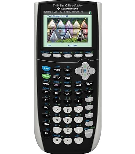 Amazon.com : Texas Instruments TI-84 Plus CE Silver Graphing