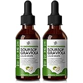 iMATCHME (2 Pack Soursop Graviola Liquid Drop for Cell Support & Regeneration, Immune System and Gut Health Support, Pure Soursop Bitters Liquid, High Absorption, Sugar/Gluten Free, Natural Flavor