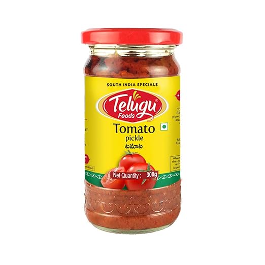 Telugu Foods Tomato Pickle(300gms)