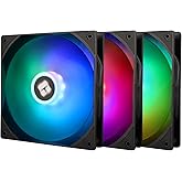 Thermalright TL-C14C-S X3 CPU Fan,with High Speed 1500RPM,140MM Quiet PWM Fan,Computer Case Cooling Fan(3 Quantities)