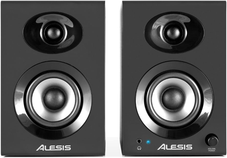 alesis elevate 3 mkii powered desktop studio speakers