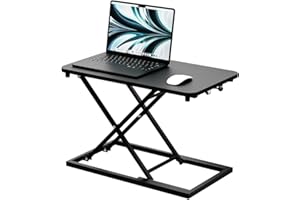 Almirantra Lift Keyboard and Mouse Riser, Stand Up Desk Riser Adjustable Table for Ergonomic Sit Stand Workstations.