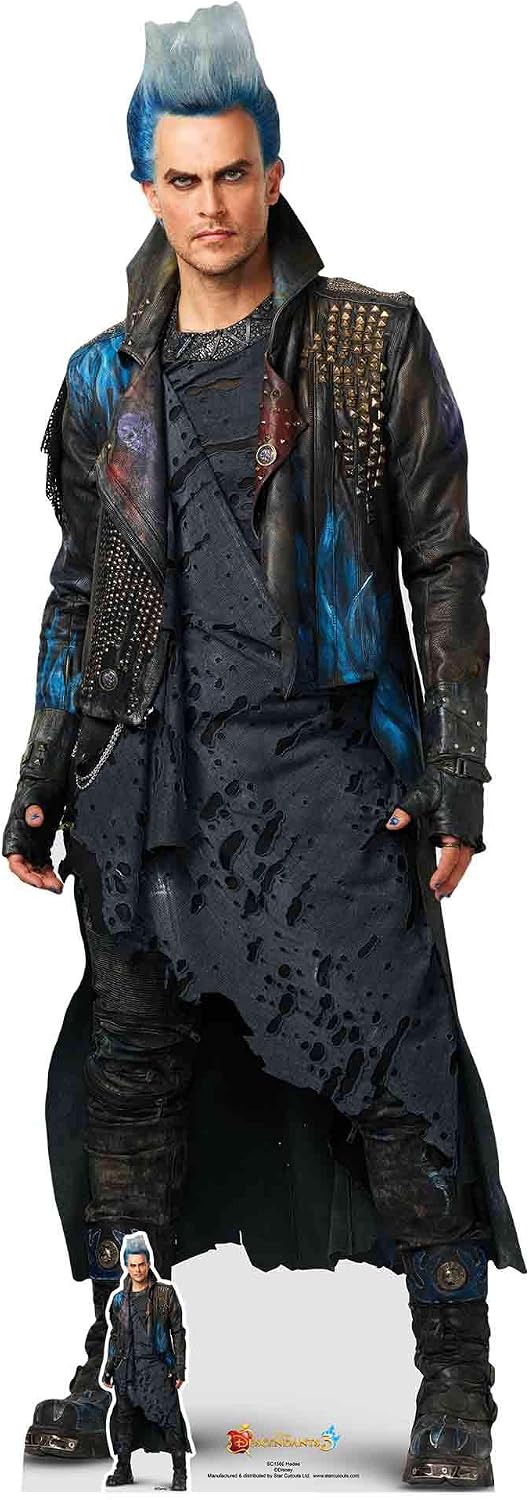 STAR CUTOUTS SC1560 Hades 3 l Cardboard Cutout l Gift Part Decoration l Official Descendants Merchandise Party Supplies, Multi Colour