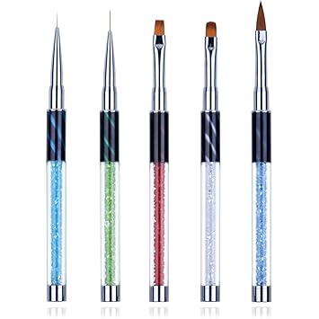 15 Pcs High Quality Acrylic Nail Art Brush Set Nail Dotting Tool