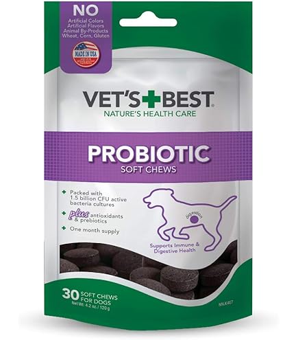 Amazon Vet s Best Seasonal Allergy Soft Chews for Dogs Anti Itch For Dogs Pet Allergy Chews Dog Allergy Chews Natural Allergy Immune Support Supplement with Probiotics and Antioxidants 30 Soft Che...