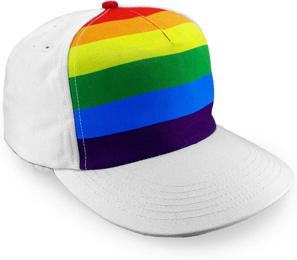 Kinder Baseballkappe Mädchen - Verstellbare Regenbogen Leopard Cap Mit Pferdeschwanzloch