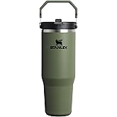 STANLEY IceFlow 2.0 Flip Straw Tumbler with Handle 30 oz | Twist On Lid and Flip Up Straw | Leak Resistant Water Bottle | Ins
