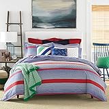Tommy Hilfiger Arrowhead Comforter Set, Full/Queen, Red/Blue