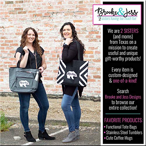 2 Best+Teacher+Large+Zippered+Pockets