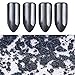 BORN PRETTY 1g Nail Art Mirror Powder Black Pearl Shining Manicure Chrome Pigment Ultra Thin Glitter Dust