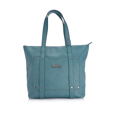 Caprese Kristen Womens Tote Bag (Dusty Blue)