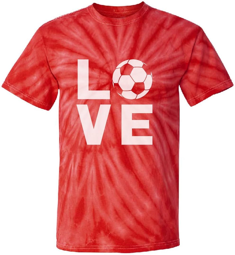 I Love Soccer Shirt Gift for Soccer Players Fans Tie Dye Shirt Amazon