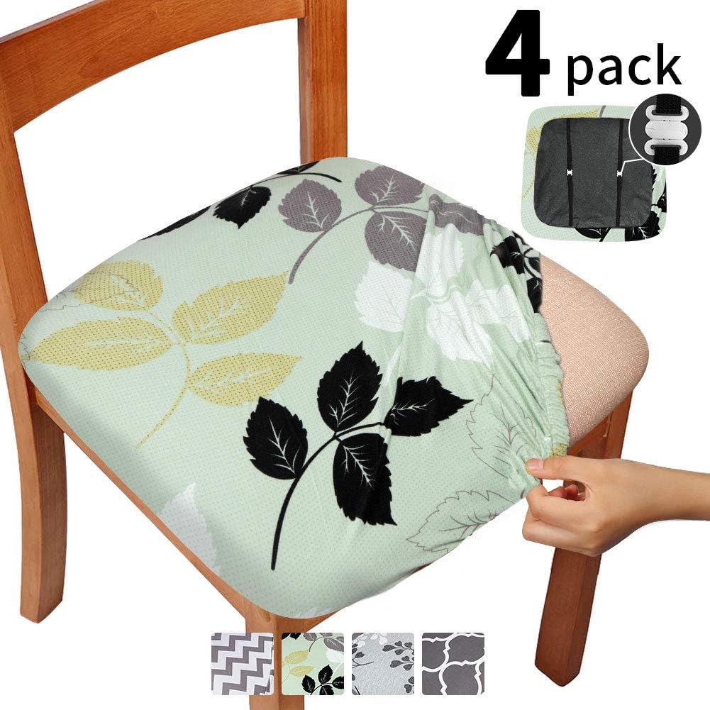 Gute Dining Chair Covers Removable Washable Stretch Chair Seat Covers