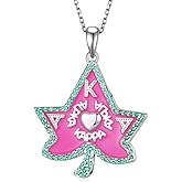 Lieditia Aka Sorority Necklace 925 Sterling Silver Aka Necklace Aka Sorority Gifts for Women