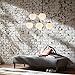 Amazon Brand – Rivet Eclipse Mid Century Modern 5-Globe Hanging Ceiling Pendant Chandelier Fixture - 30 x 12 x 36 Inches, Brass with Frosted Glass Globes