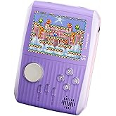 Portable Handheld Games Retro Mini Video Games,Handheld Game Console with 666 Classical FC Game 3.0" Color Screen,Birthday for Boys Girls and Adults (S1-Purple)