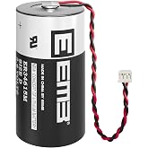 EEMB ER34615M-T1 3.6V D Size Battery Replaces WT4911BATT for DSC WT4911 | 3.6V Li-SOCL₂ D Cell Battery Compatible with WT4911B, WT8911, ALEXOR Wireless Outdoor Siren &amp; ADT