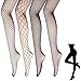 Women's Fishnet Stockings Tights - 3 to 6 Pack of Sexy Fishnets Bodystockings Pantyhose For Party, Dancing